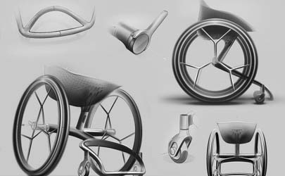 智能轮椅-湖南工业设计公司